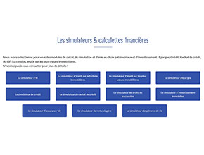 Simulateurs et calculettes financières